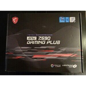 MSI MPG Z590 Gaming Plus LGA 1200 Socket, DDR4 Motherboard